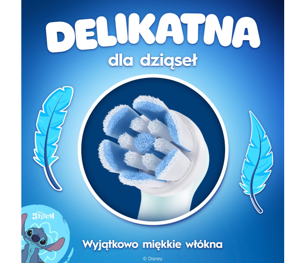 Oral-B Końcówka do szczoteczki ROTARY Kids Stitch (2–4 szt.) - 1519108 - zdjęcie 4